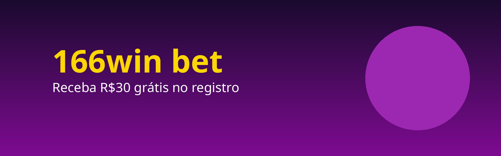 166win bet - R$30 grátis